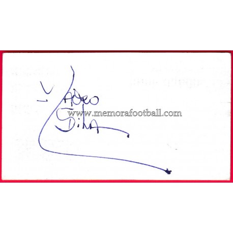 "MAURO SILVA" Deportivo de la Coruña Autograph