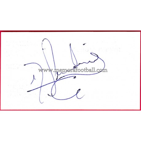 "PANDIANI" Deportivo de la Coruña Autograph