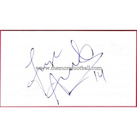 "ANDRADE" Deportivo de la Coruña Autograph