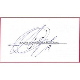 "LUQUE" Deportivo de la Coruña Autograph