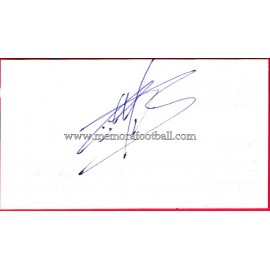 "CÉSAR" Deportivo de la Coruña Autograph