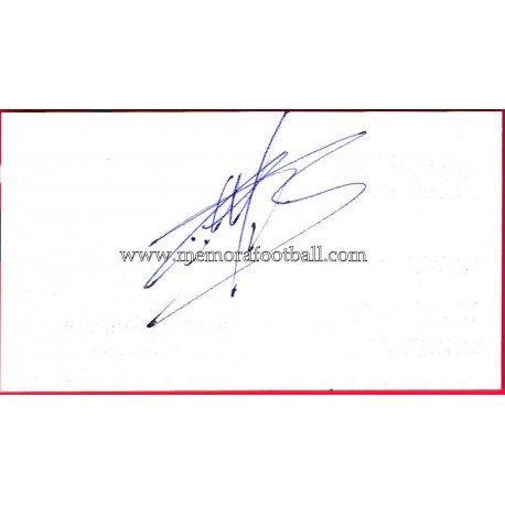 "CÉSAR" Deportivo de la Coruña Autograph