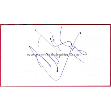 "VÍCTOR" Deportivo de la Coruña Autograph