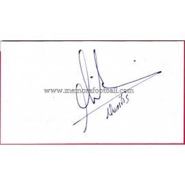 "MUNITIS" Deportivo de la Coruña Autograph