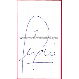 "SERGIO" Deportivo de la Coruña Autograph