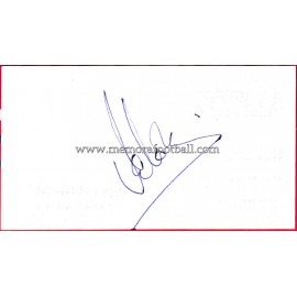 "VALERÓN" Deportivo de la Coruña Autograph