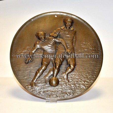 Placa en relieve "LE FOOTBALL" 1930-40 Placa en relieve "LE FOOTBALL" 1930-40