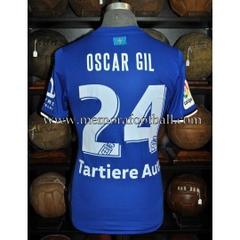 "ÓSCAR GIL" Real Oviedo vs Nastic 04-12-2016 match worn shirt