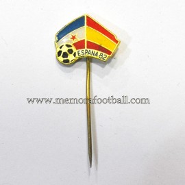 Insignia de aguja FIFA World Cup 1982 - Yugoslavia vs España 