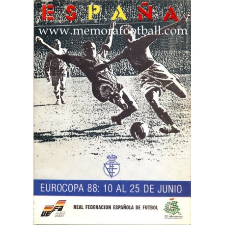 UEFA European Championship 1988 Official Spanish Programme UEFA European Championship 1988 Official Spanish Programme