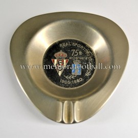 1905-1980 Sporting de Gijón 75th Anniversary ashtray