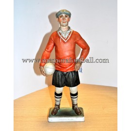 "Footballer of the 20´s" Porcelana Algora (Spain)