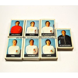 Valencia CF 7 boxes of matches (1970s)