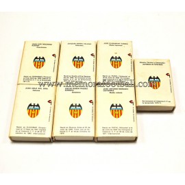 Valencia CF 7 matchbox (1970s)