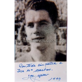 "SEGUER" FC Barcelona signed and dedicated photo