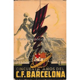 Libro "Cincuenta años del C.F Barcelona (1949)" 