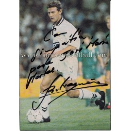 "BUTRAGUEÑO" Real Madrid signed press clipping