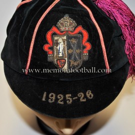 1925-26 King Williams College velvet cap