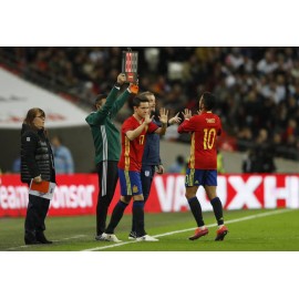 "THIAGO" Spain vs England 15-11-2016 match worn shirt