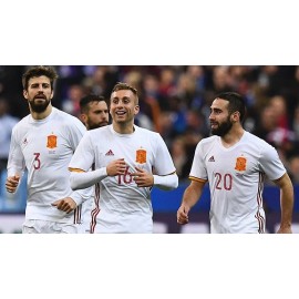 "CARVAJAL" España vs Francia 28-03-2017 match worn