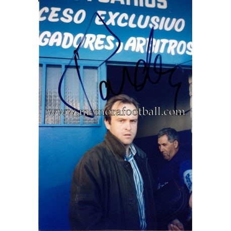 "PARDEZA" Real Madrid CF signed photo