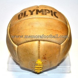 Balón "OLYMPIC" 12 paneles 1950s Reino Unido