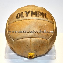 Balón "OLYMPIC" 12 paneles 1950s Reino Unido