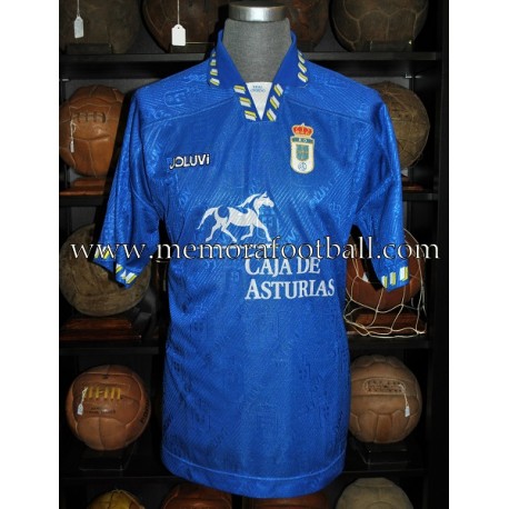 "BERTO" Real Oviedo LFP 1995-96 match worn shirt "BERTO" Real Oviedo LFP 1995-96 match worn shirt