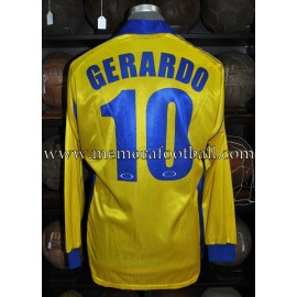 "GERARDO" Villareal CF LFP 1999-00 match worn shirt