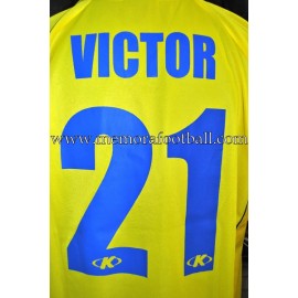 "VÍCTOR" Villareal CF LFP 2001-02 match worn shirt