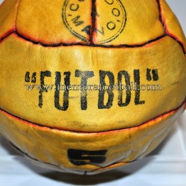 "FUTBOL" 12 Panels Ball 1950´s Spain