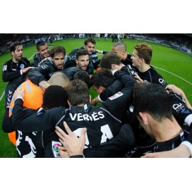 "HÉCTOR FONT" Real Oviedo vs Ponferradina 23-03-2016 match worn