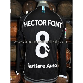 "HÉCTOR FONT" Real Oviedo vs Ponferradina 23-03-2016 match worn