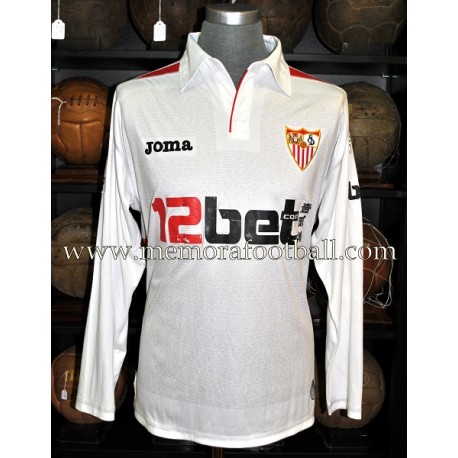 "NEGREDO" Sevilla FC LFP 2009-10 match worn shirt