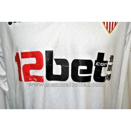 "NEGREDO" Sevilla FC LFP 2009-10 match worn shirt