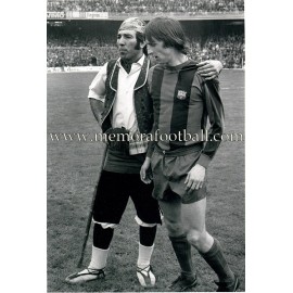 "JOHAN CRUYFF" FC Barcelona 1970s large photo