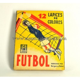 Lápices de colores del Sevilla CF 1940s
