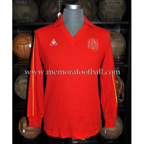 "BUTRAGUEÑO" Selección Española 1986 match worn shirt "BUTRAGUEÑO" Selección Española 1986 match worn shirt