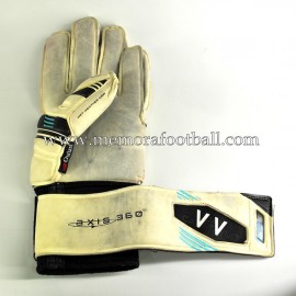 Guantes originales de "VÍCTOR VALDÉS" 2014-15 Manchester United 