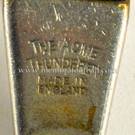 THE ACME THUNDERER referee whistle 1950s