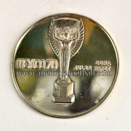 Medalla oficial del Campeonato Mundial de Fútbol México 1970up Mexico colección de monedas del la Selección Alemana Medalla oficial del Campeonato Mundial de Fútbol México 1970up Mexico colección de monedas del la Selección Alemana