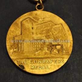 1954 The Sunpapers Medal for amateur soccer