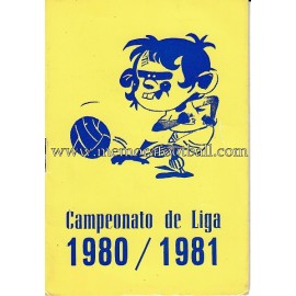 Calendario Liga 1ª, 2ª y 3ª Division 1981-1982 