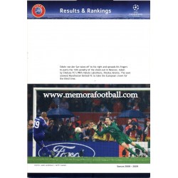 2008/2009 UEFA Champions League Libro de Estadísticas Oficiales