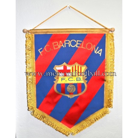 Banderín del FC Barcelona 1980s