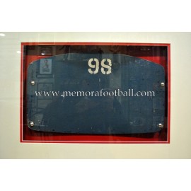 Original 1966 World Cup Wembley Stadium seat back 