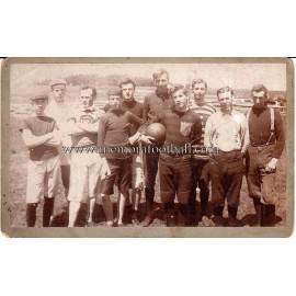 Photograph of an unidentified early American soccer team