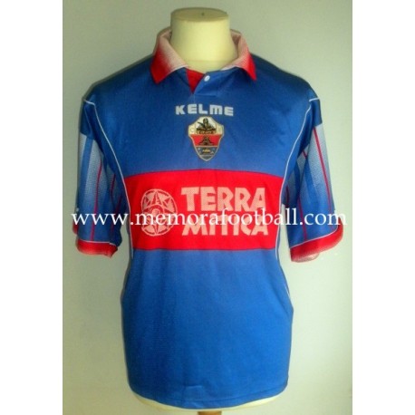 ELCHE CF Nº12 LFP 1999-2000 Preseason match worn shirt ELCHE CF Nº12 LFP 1999-2000 Preseason match worn shirt