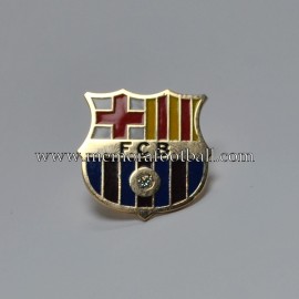 FC Barcelona gold and diamond badge