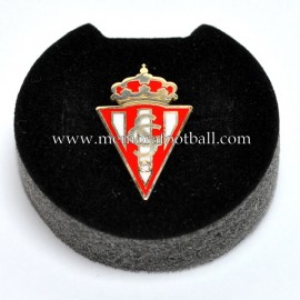 Real Sporting de Gijón gold and diamond badge